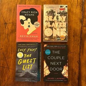 Set of Four Bestselling Novels